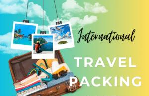 Ultimate Study Abroad Packing List — What to Pack & Why International Travel Packing List
