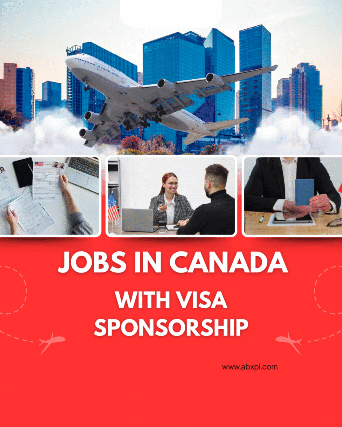 jobs in Canada with visa sponsorship